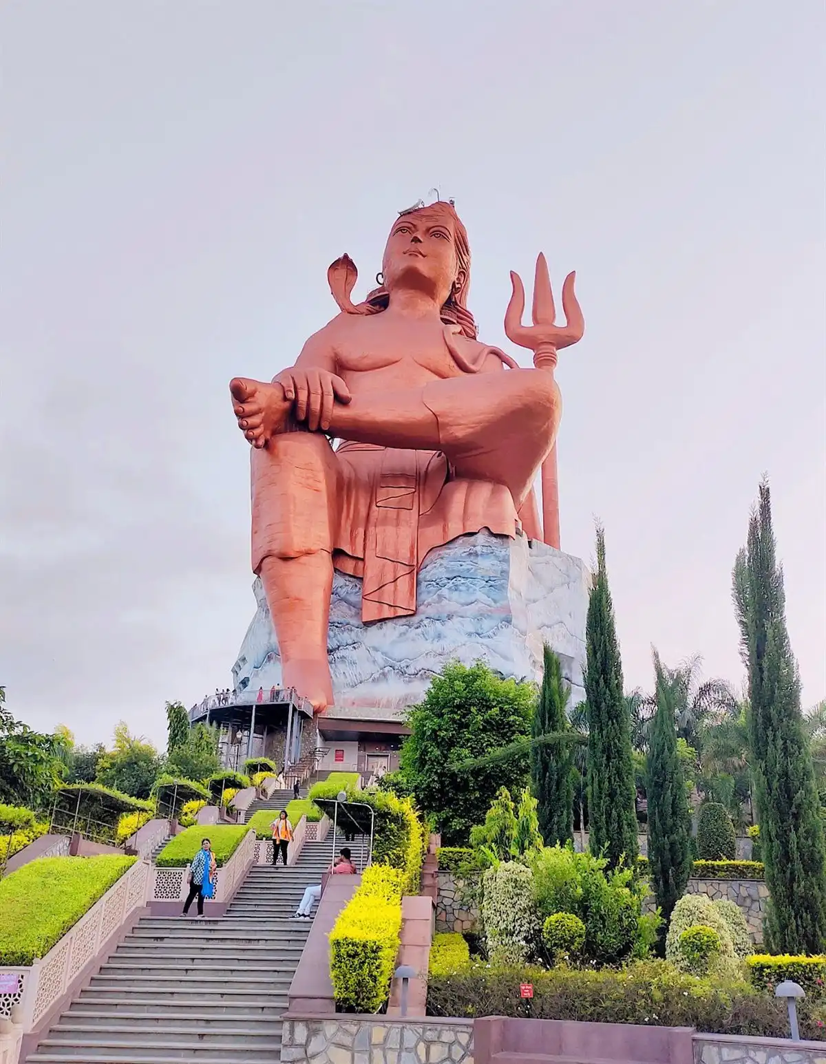 The Statue of Belief, a giant Shiva statue at Nathdwara